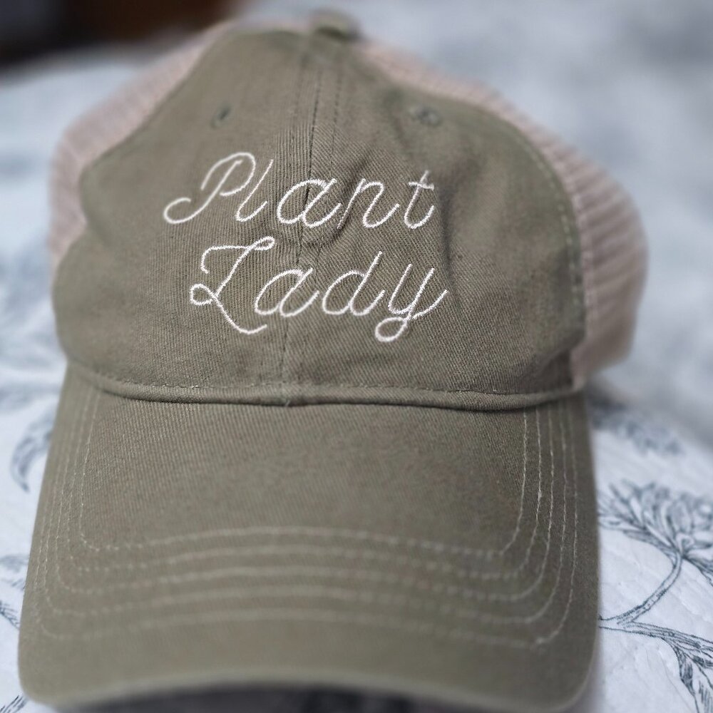 Plant lady hat